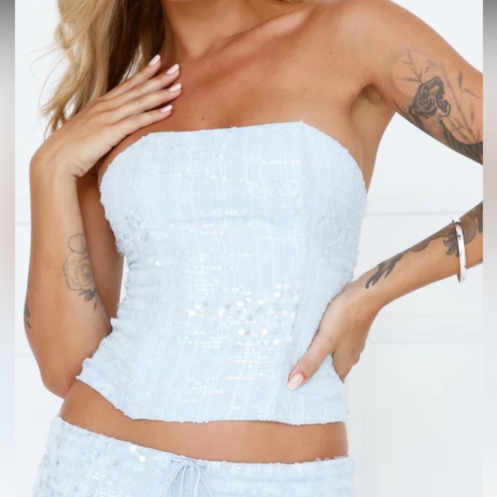 Lioness Top Sky Blue